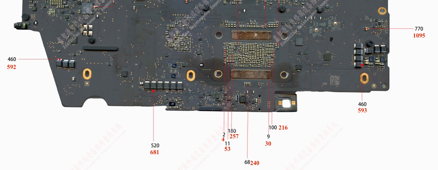MacBook Pro 13'' M2 A2338 get 5V 0A does not boot. 820-02773 - Badcaps