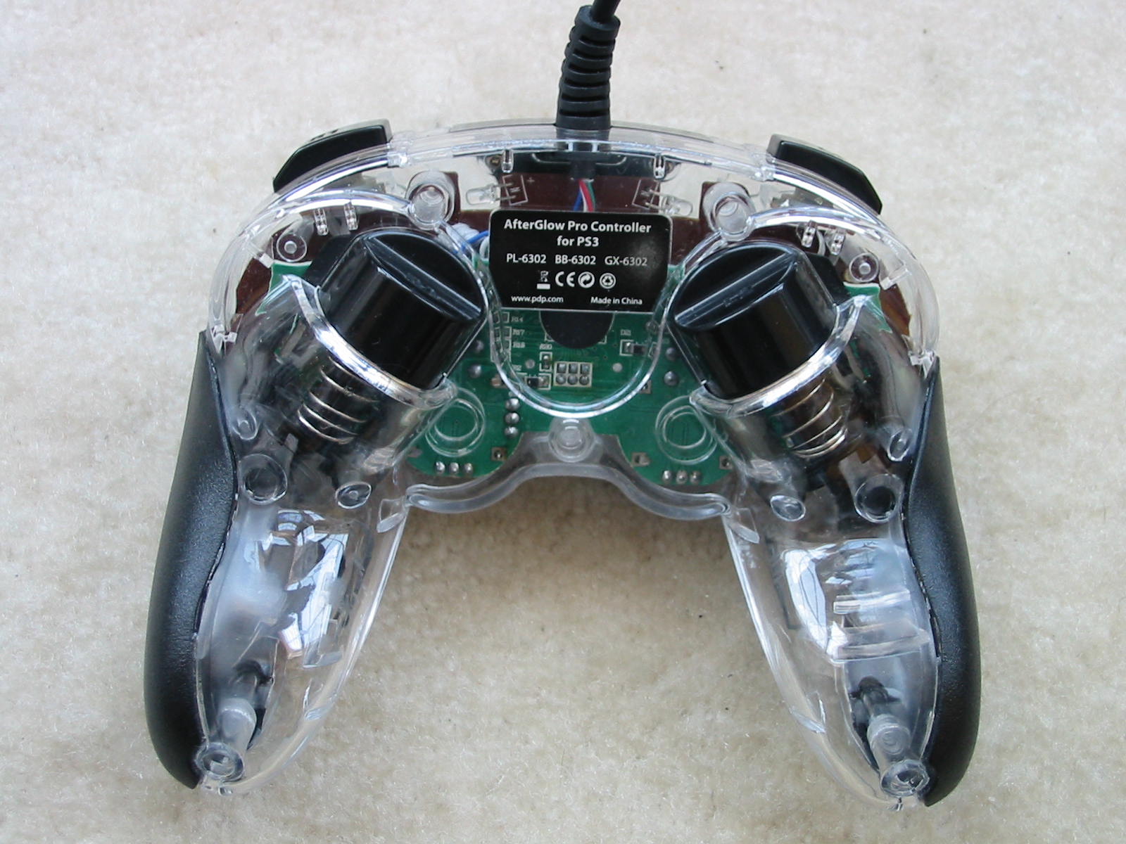 GameStop AfterGlow Pro PS3 controller review Badcaps