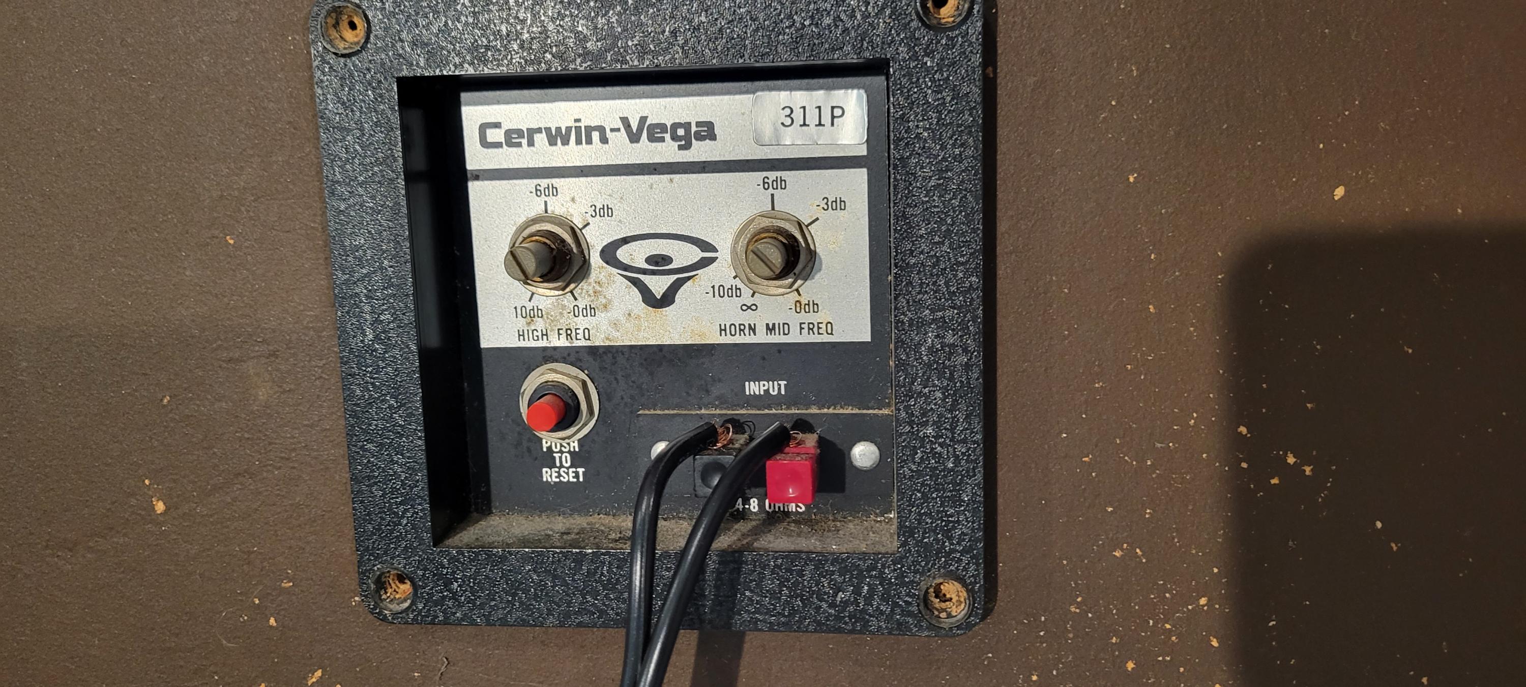 Cerwin deals vega 311p