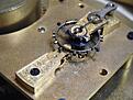 DSCF2038 - The escapement of a U.S. Navy Deck clock No.2 made by Chelsea Clock Co.