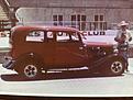 Dad's '34 Ford just after completion,
 were at IMS in '74 at a Indy Idlers rod run