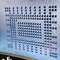 Stencil alignment
